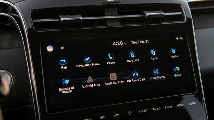 Интерьер Hyundai Santa Cruz