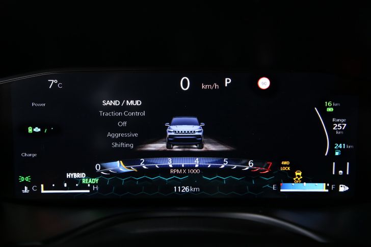 Интерьер Jeep Compass