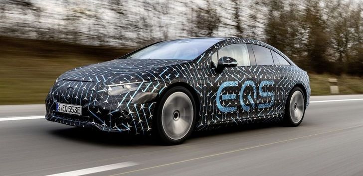 Прототип Mercedes-Benz EQS