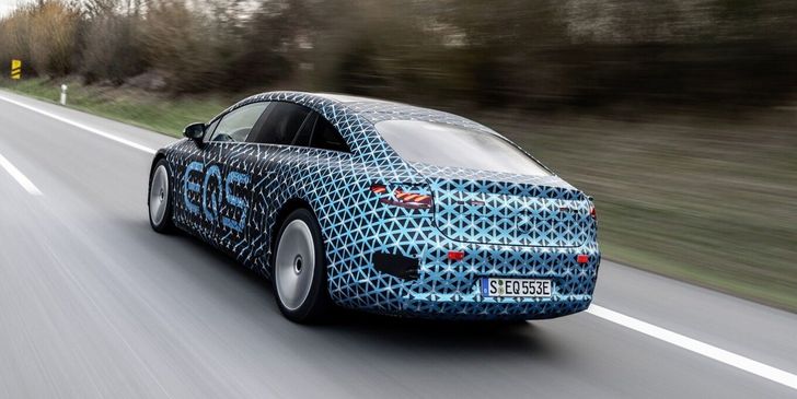 Прототип Mercedes-Benz EQS