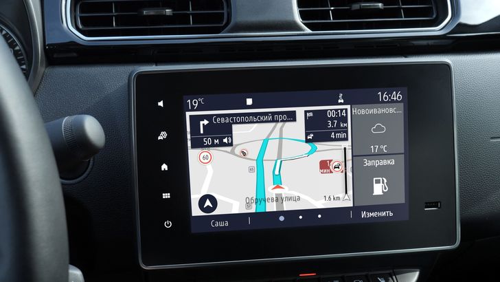 Медиасистема Renault Easy Link