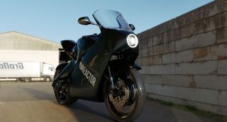 Рендер электромотоцикла «Урал»