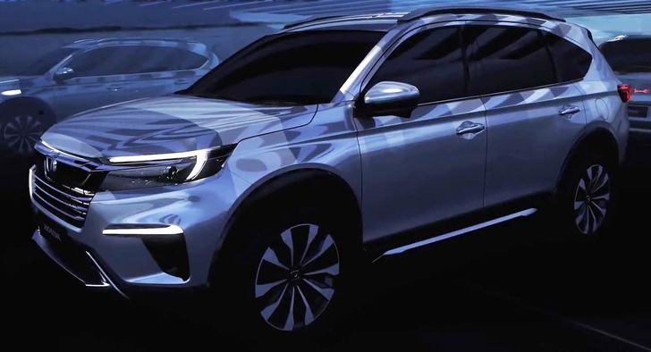 Японская компания Honda выпустит кроссовер BR-V нового поколения в 2021 году