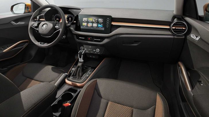 Интерьер Skoda Fabia