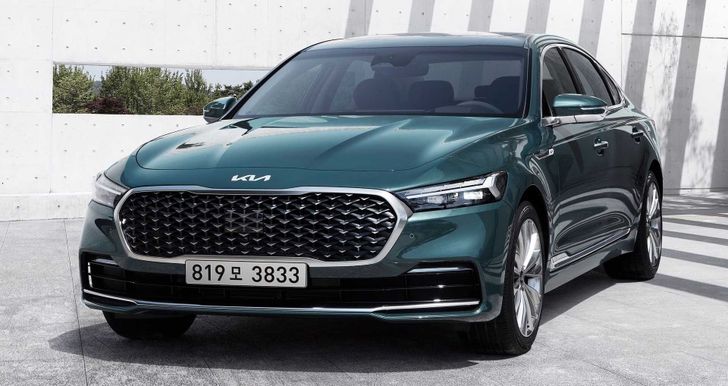 KIA представила интерьер обновленного седана K9 2022 года