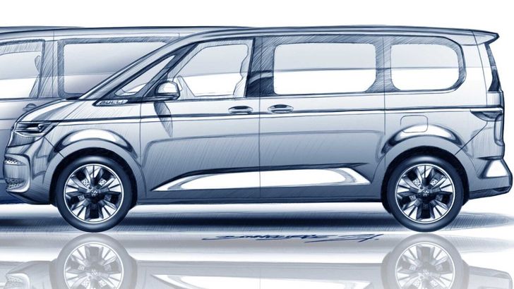 Тизер Volkswagen Multivan T7