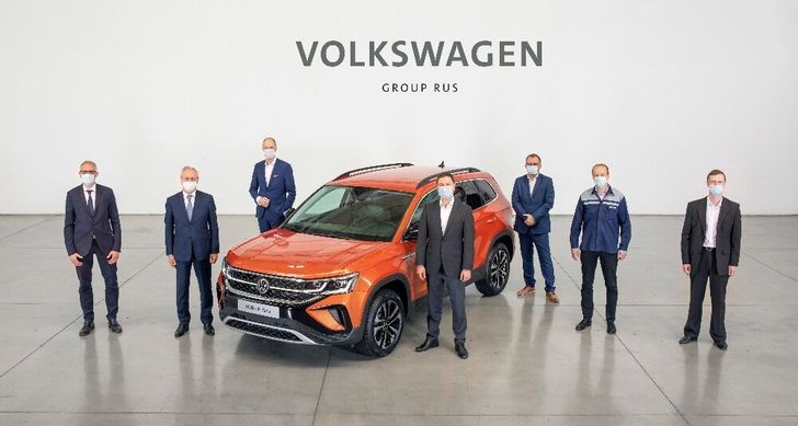 Volkswagen Taos на заводе в Н.Новгороде