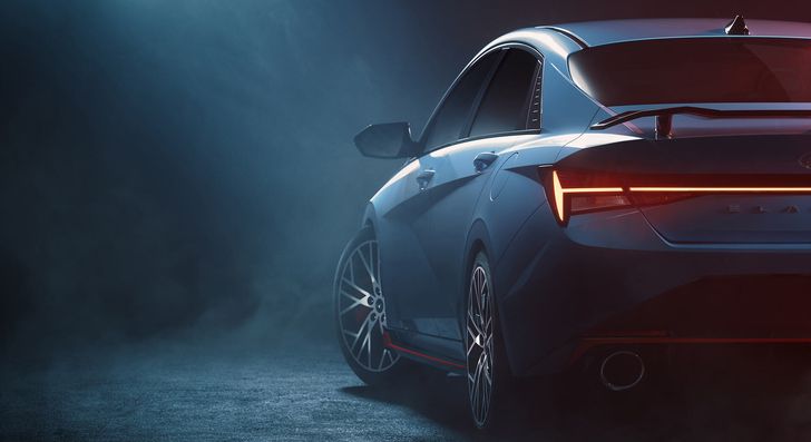 Hyundai показал новый мощный седан Elantra N 2022 года
