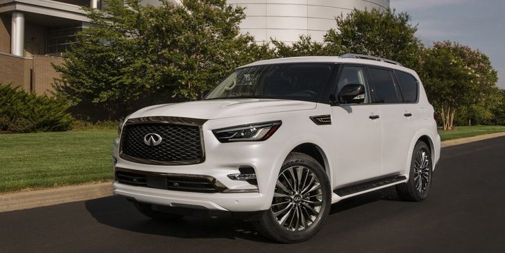В РФ начались продажи обновленного внедорожника Infiniti QX80 2021 модельного года