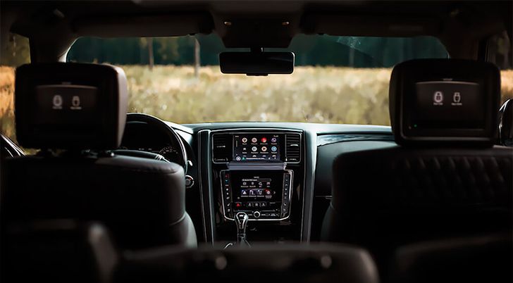 Интерьер Infiniti QX80