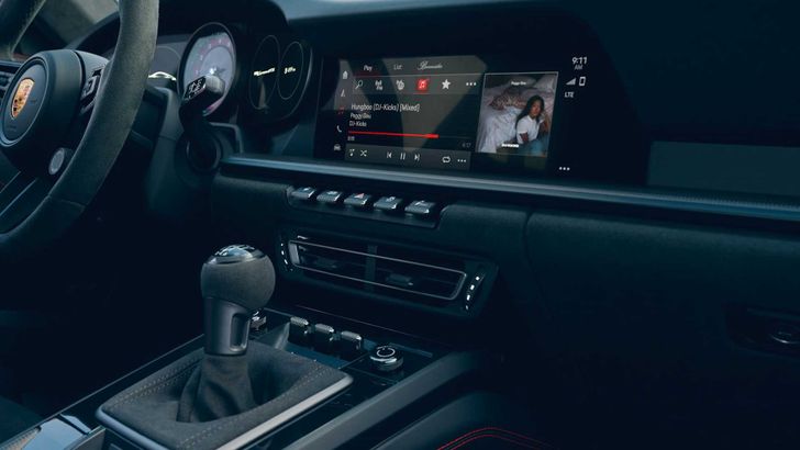 Интерьер Porsche 911 GTS