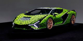 Lamborghini Sian из Lego