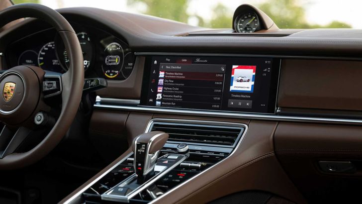 Новая медиасистема Porsche