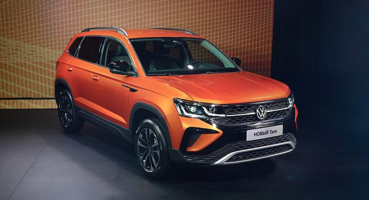 Компактный кроссовер Volkswagen Taos 2021 официально представлен на рынке РФ