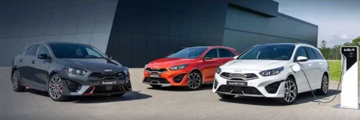Обновленное семейство Kia Ceed
