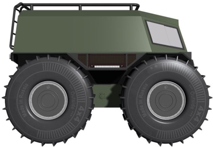 В РФ запатентовали новый вездеход в стиле «Шерпа»