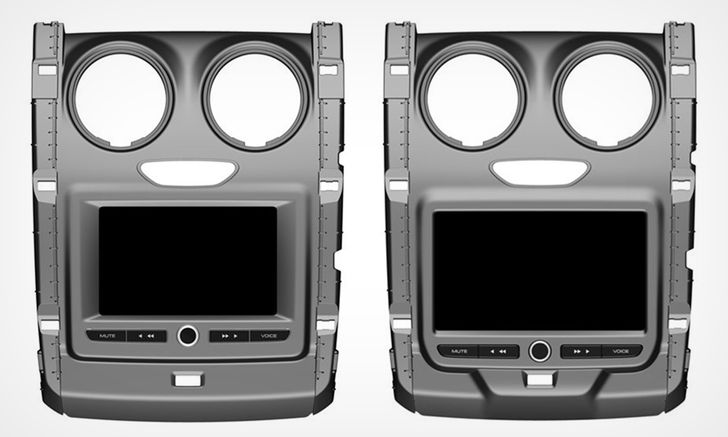 Передняя панель с новой мультимедиа