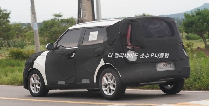 Прототип обновленного Kia Soul