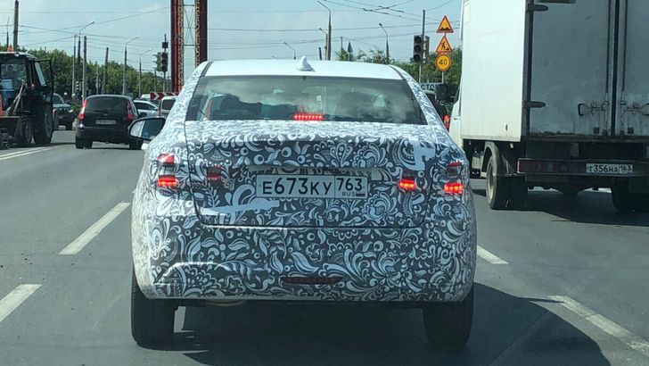 Прототип обновленной LADA Vesta