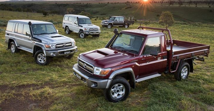 Компания Toyota обновит 37-летний внедорожник Toyota Land Cruiser 70