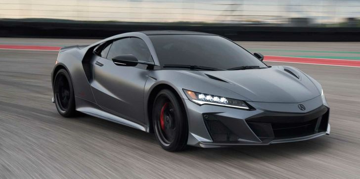 Компания Acura представила прощальную спецверсию спорткара NSX Type S