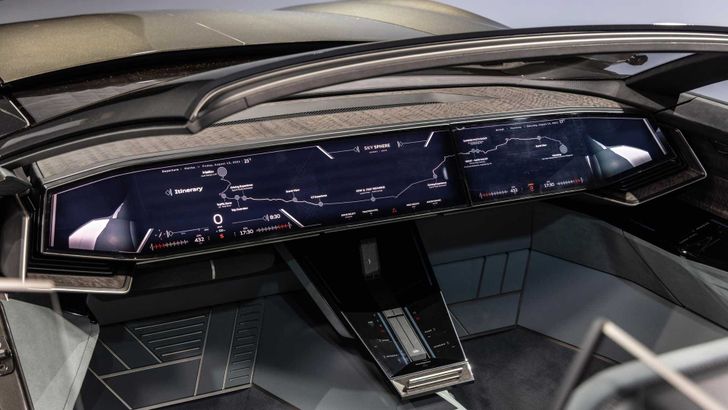 Интерьер Audi Skysphere