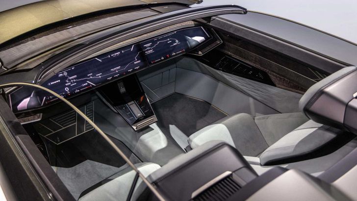 Интерьер Audi Skysphere