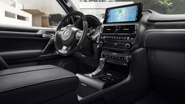Интерьер Lexus GX Black Line
