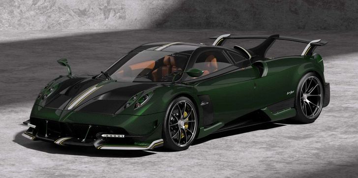 Компания Pagani показала особый Huayra BC с форсированным до 827 л. с. двигателем