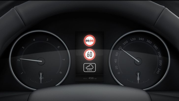 Система считывания дорожных знаков