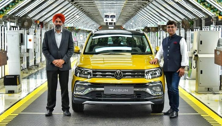 Бренд Volkswagen начал производство нового кроссовера Taigun за 1 млн рублей