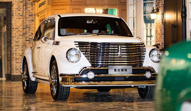 Автоконцерн Great Wall запатентовал в РФ концептуальный ретро-кар WEY V72