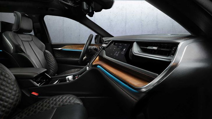 Интерьер Jeep Grand Cherokee