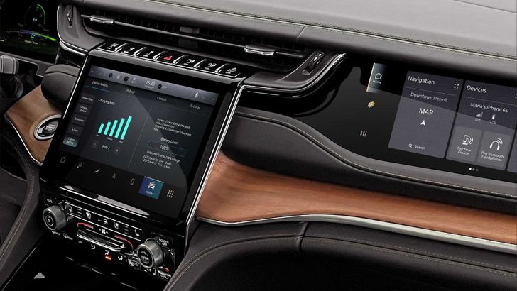 Интерьер Jeep Grand Cherokee