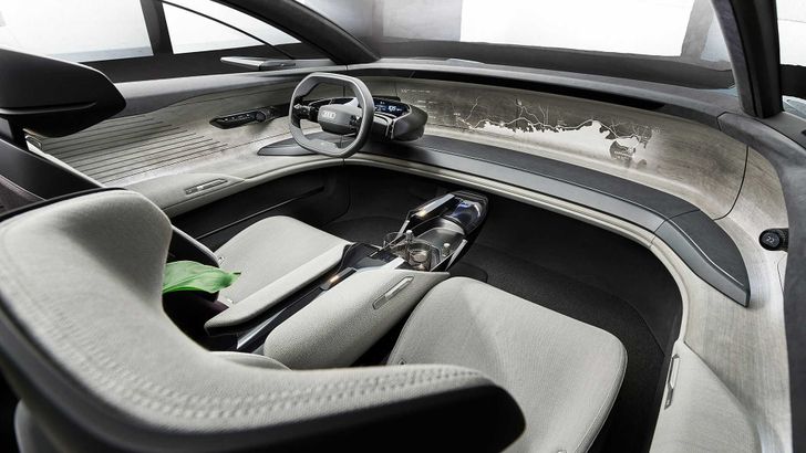 Салон Audi Grandsphere concept