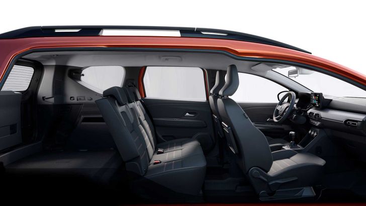 Салон Dacia Jogger