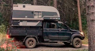 Кемпер на базе УАЗ «Профи»