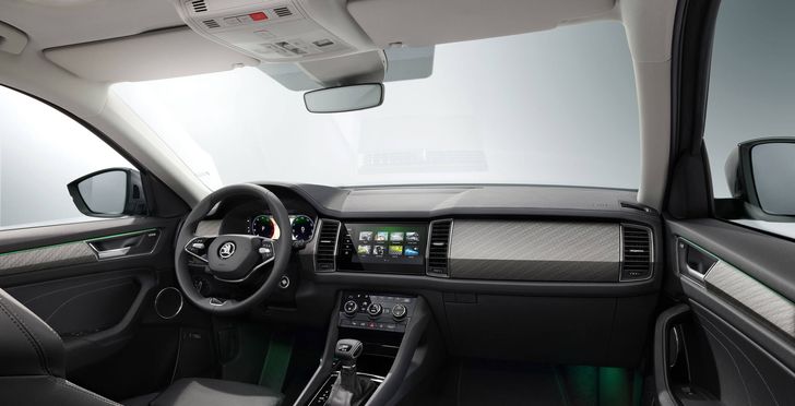 Интерьер Skoda Kodiaq