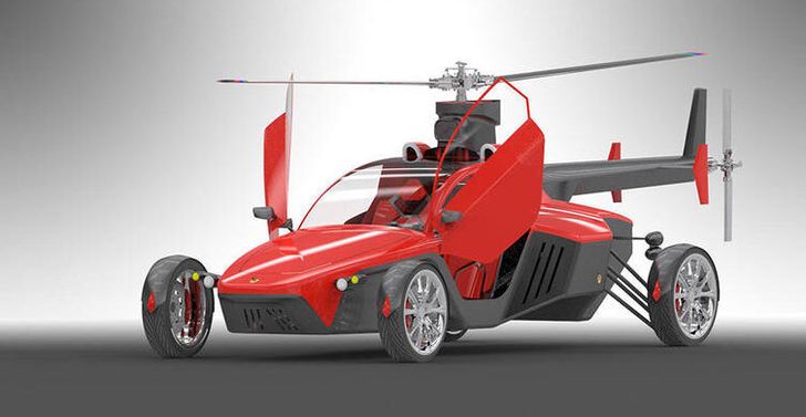 В Китае дебютировал новый летающий автомобиль Pegasus с вертикальным взлетом