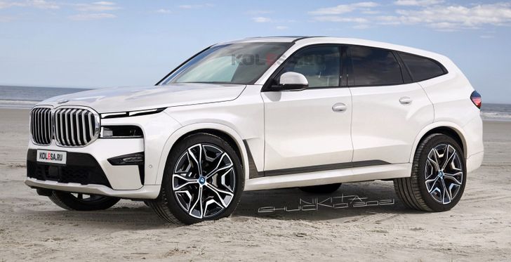 Появились изображения нового флагманского кроссовера BMW X8