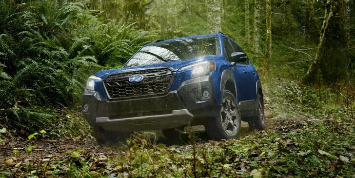 Компания Subaru опубликовала снимки нового кроссовера Forester с пакетом Wilderness