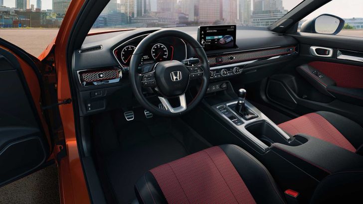 Интерьер Honda Civic Si