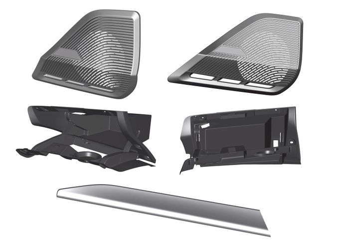 Детали салона LADA Vesta FL