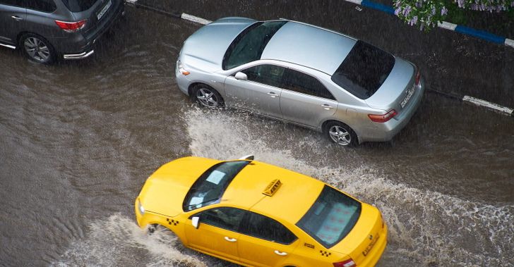 Езда в дождь