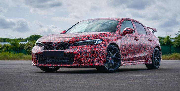 Компания Honda опубликовала первые фотографии хэтчбека Civic Type R нового поколения