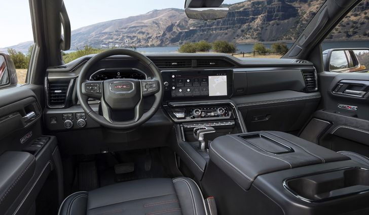 Интерьер GMC Sierra AT4X