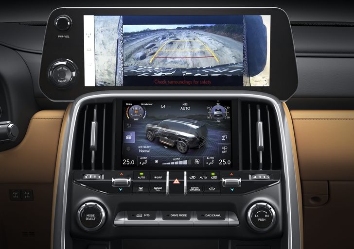 Интерьер Lexus LX