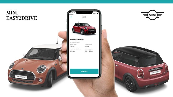 Компания MINI запустила в России онлайн-сервис для тест-драйвов и аренды автомобилей