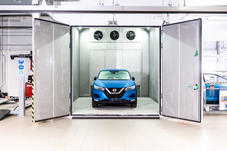 Европейский техцентр Nissan в России