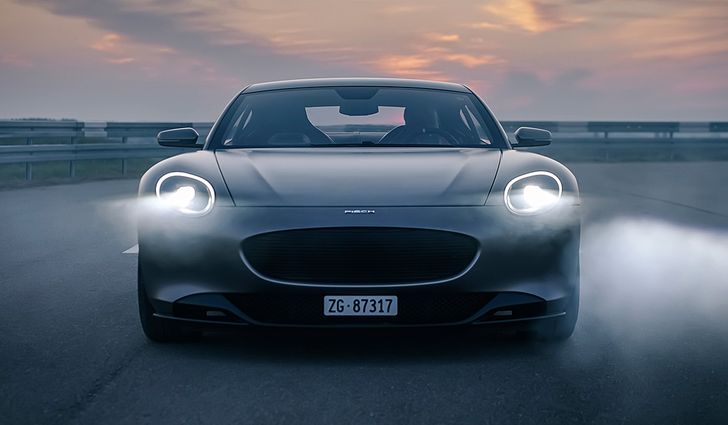 Новый электрический суперкар Piech GT впервые вышел на дорожные испытания в Европе